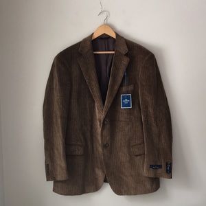 Dockers Brown Corduroy Sports Jacket Blazer
